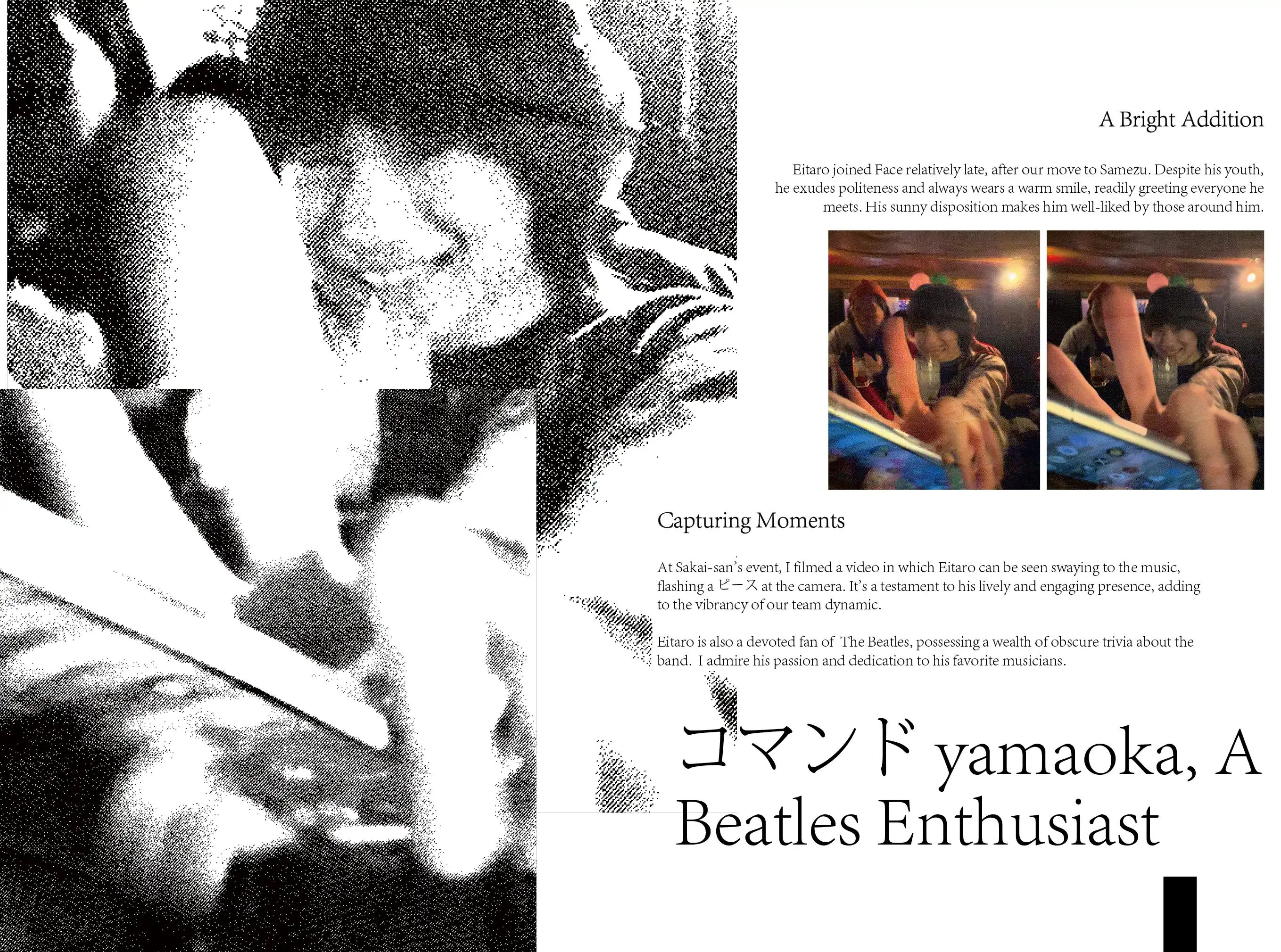 Tokyo underground club photography,zine by Ko.bezu