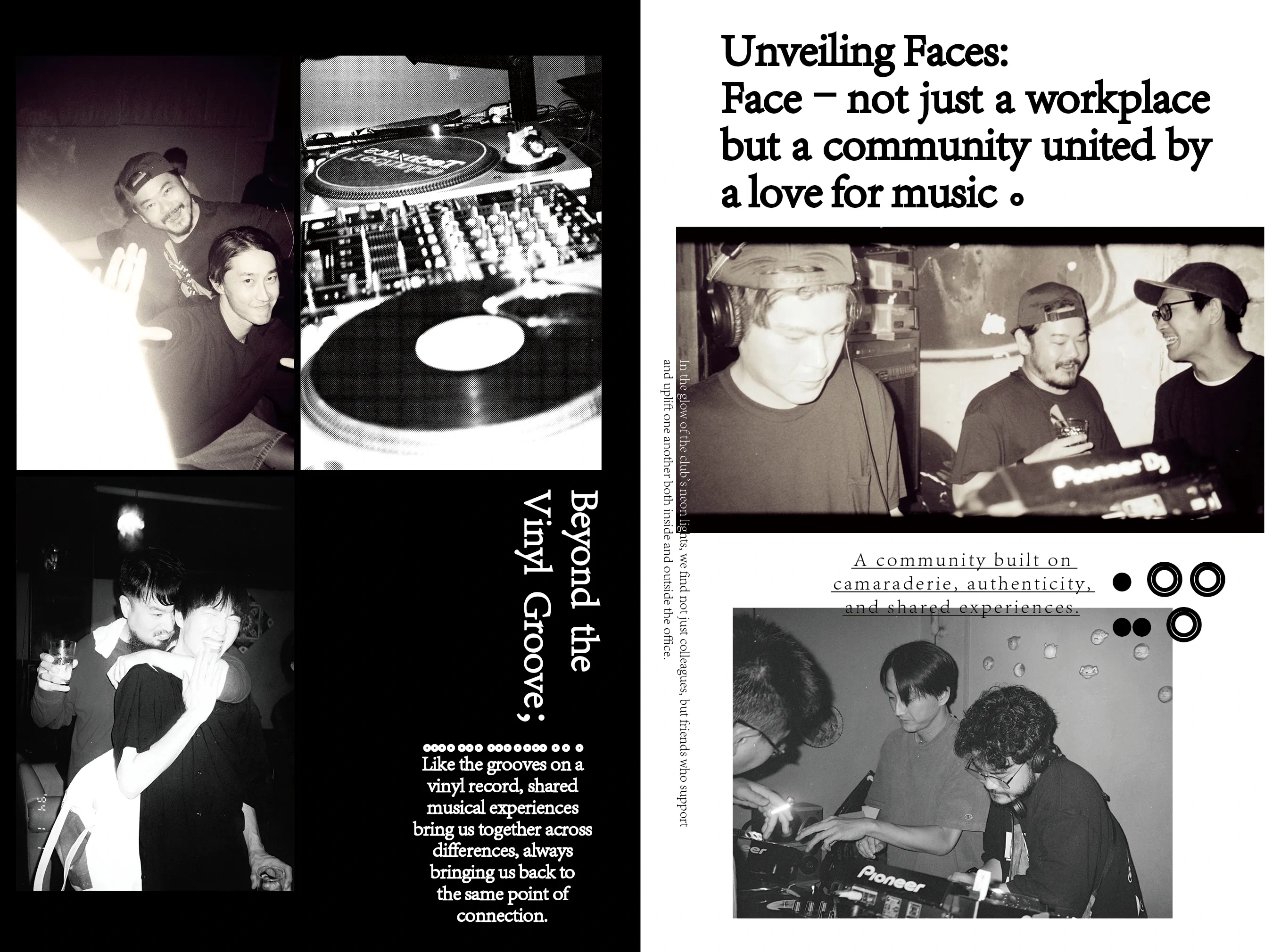 Tokyo underground club DJ performance